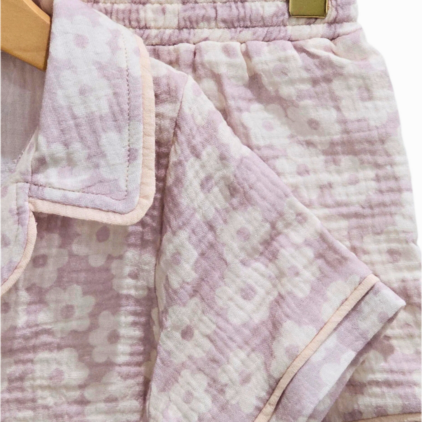 Daisy Pajama Short Set