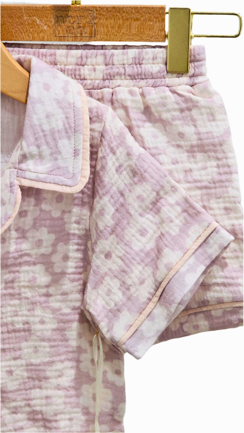 Daisy Pajama Short Set